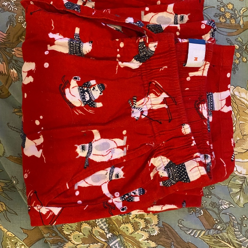Old Navy Red Polar Bear Pajama Pants